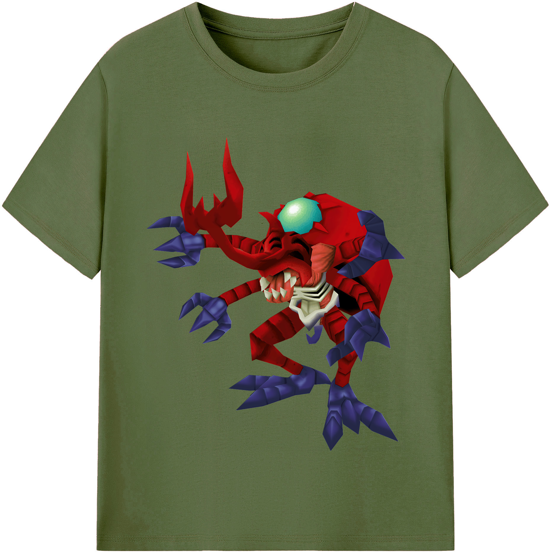 （画像用） Digimon デジタルモンスター/デジモン 綿100％半袖Tシャツ（フロントプリント）